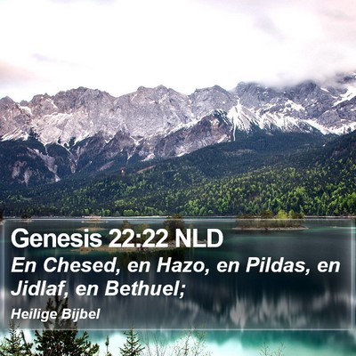 Genesis 22:22 NLD Bible Verse Image