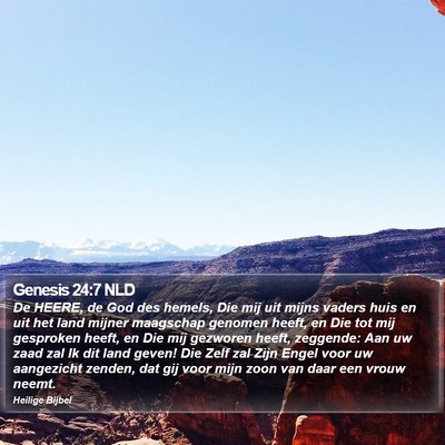 Genesis 24:7 NLD Bible Verse Image