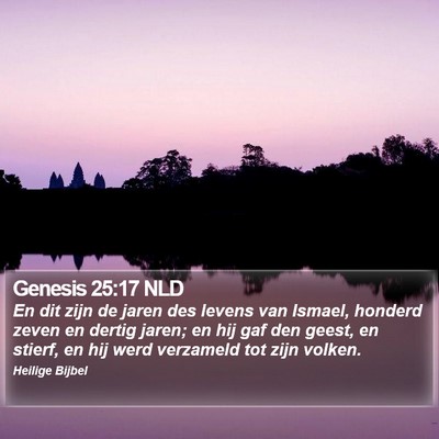 Genesis 25:17 NLD Bible Verse Image