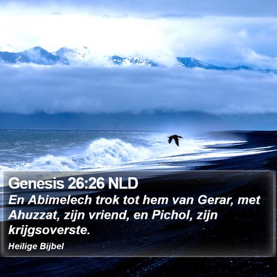 Genesis 26:26 NLD Bible Verse Image