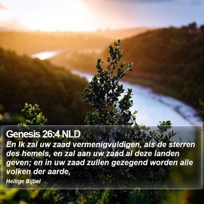 Genesis 26:4 NLD Bible Verse Image