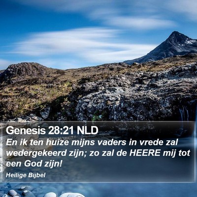 Genesis 28:21 NLD Bible Verse Image