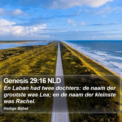 Genesis 29:16 NLD Bible Verse Image