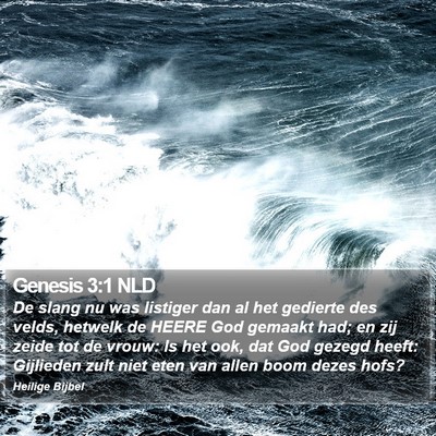 Genesis 3:1 NLD Bible Verse Image