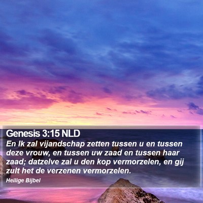 Genesis 3:15 NLD Bible Verse Image