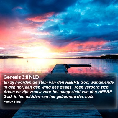 Genesis 3:8 NLD Bible Verse Image