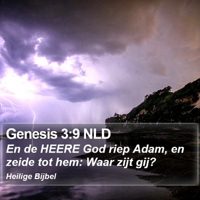 Genesis 3:9 NLD Bible Verse Image