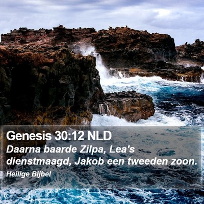 Genesis 30:12 NLD Bible Verse Image