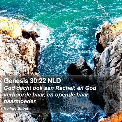 Genesis 30:22 NLD Bible Verse Image