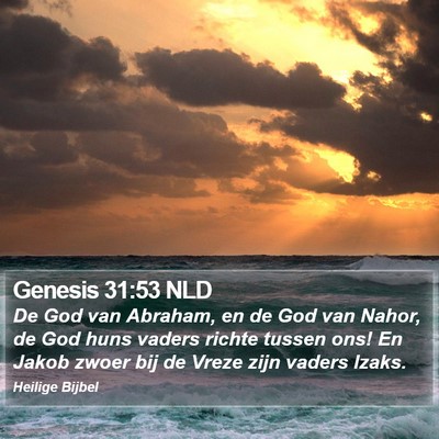 Genesis 31:53 NLD Bible Verse Image