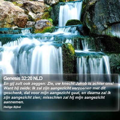 Genesis 32:20 NLD Bible Verse Image