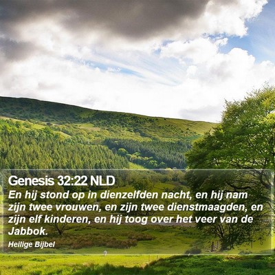 Genesis 32:22 NLD Bible Verse Image