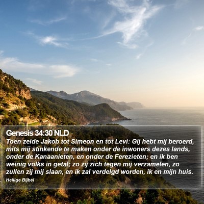 Genesis 34:30 NLD Bible Verse Image