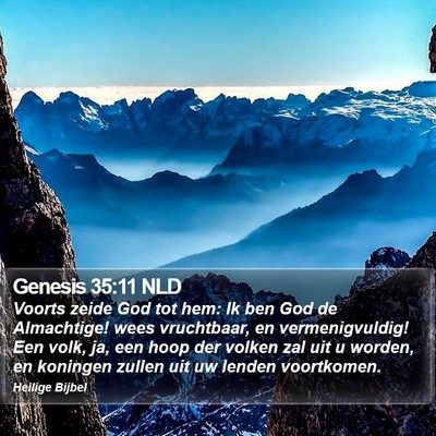 Genesis 35:11 NLD Bible Verse Image
