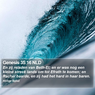 Genesis 35:16 NLD Bible Verse Image