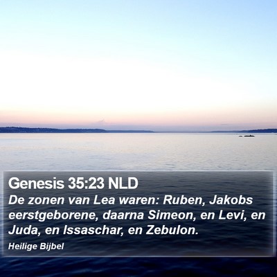 Genesis 35:23 NLD Bible Verse Image