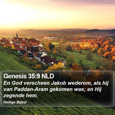 Genesis 35:9 NLD Bible Verse Image
