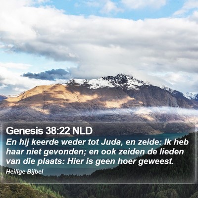 Genesis 38:22 NLD Bible Verse Image