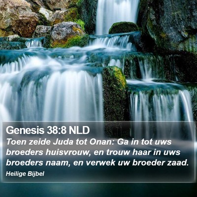 Genesis 38:8 NLD Bible Verse Image