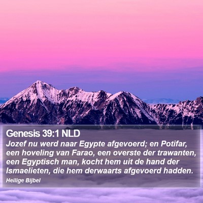 Genesis 39:1 NLD Bible Verse Image