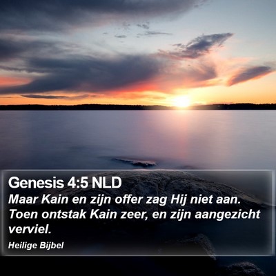 Genesis 4:5 NLD Bible Verse Image