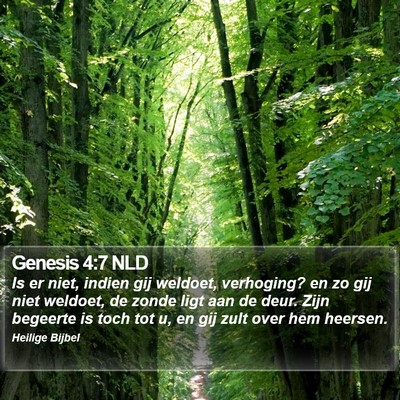 Genesis 4:7 NLD Bible Verse Image