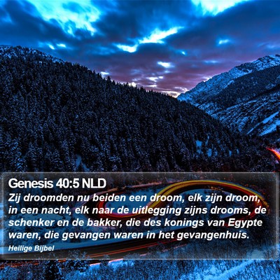 Genesis 40:5 NLD Bible Verse Image