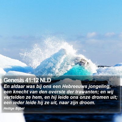 Genesis 41:12 NLD Bible Verse Image
