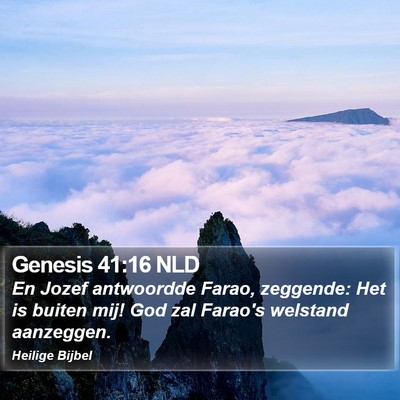 Genesis 41:16 NLD Bible Verse Image