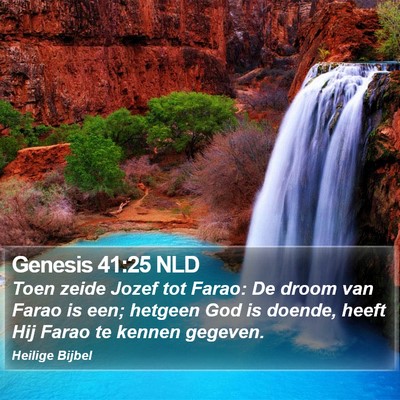 Genesis 41:25 NLD Bible Verse Image