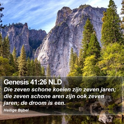 Genesis 41:26 NLD Bible Verse Image