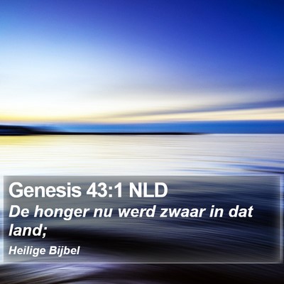 Genesis 43:1 NLD Bible Verse Image