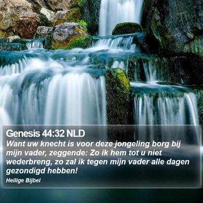 Genesis 44:32 NLD Bible Verse Image