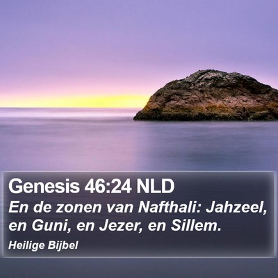 Genesis 46:24 NLD Bible Verse Image