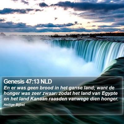 Genesis 47:13 NLD Bible Verse Image