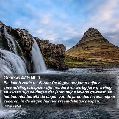 Genesis 47:9 NLD Bible Verse Image