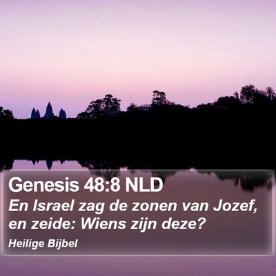 Genesis 48:8 NLD Bible Verse Image