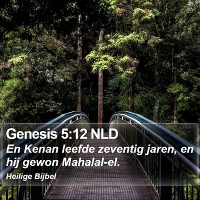 Genesis 5:12 NLD Bible Verse Image