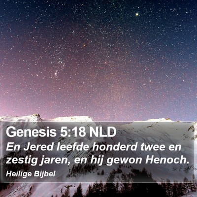 Genesis 5:18 NLD Bible Verse Image