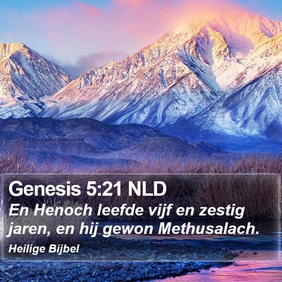 Genesis 5:21 NLD Bible Verse Image