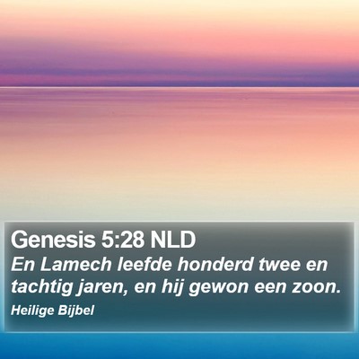 Genesis 5:28 NLD Bible Verse Image