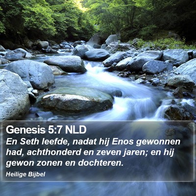 Genesis 5:7 NLD Bible Verse Image