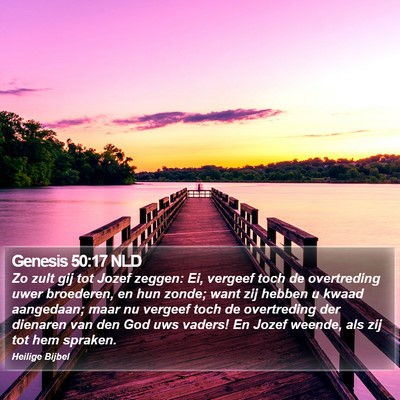 Genesis 50:17 NLD Bible Verse Image