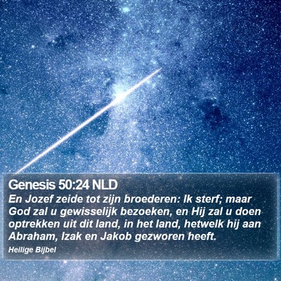 Genesis 50:24 NLD Bible Verse Image
