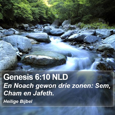 Genesis 6:10 NLD Bible Verse Image