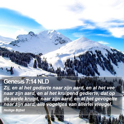 Genesis 7:14 NLD Bible Verse Image