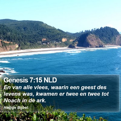 Genesis 7:15 NLD Bible Verse Image