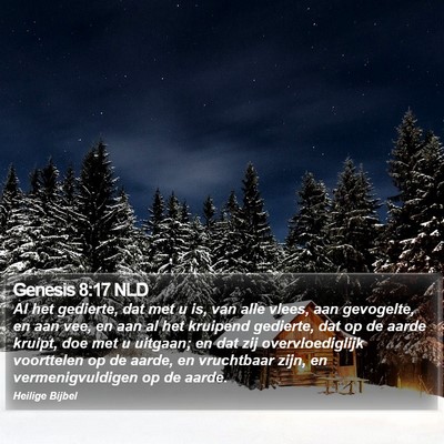 Genesis 8:17 NLD Bible Verse Image