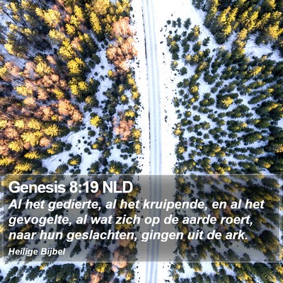 Genesis 8:19 NLD Bible Verse Image