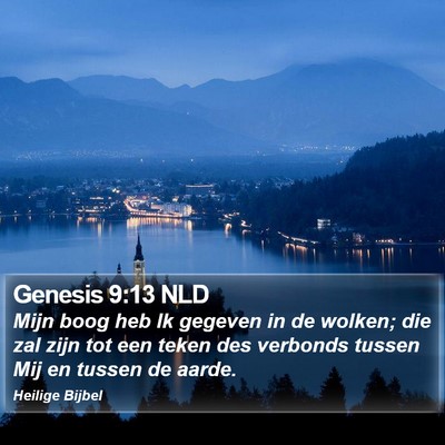 Genesis 9:13 NLD Bible Verse Image